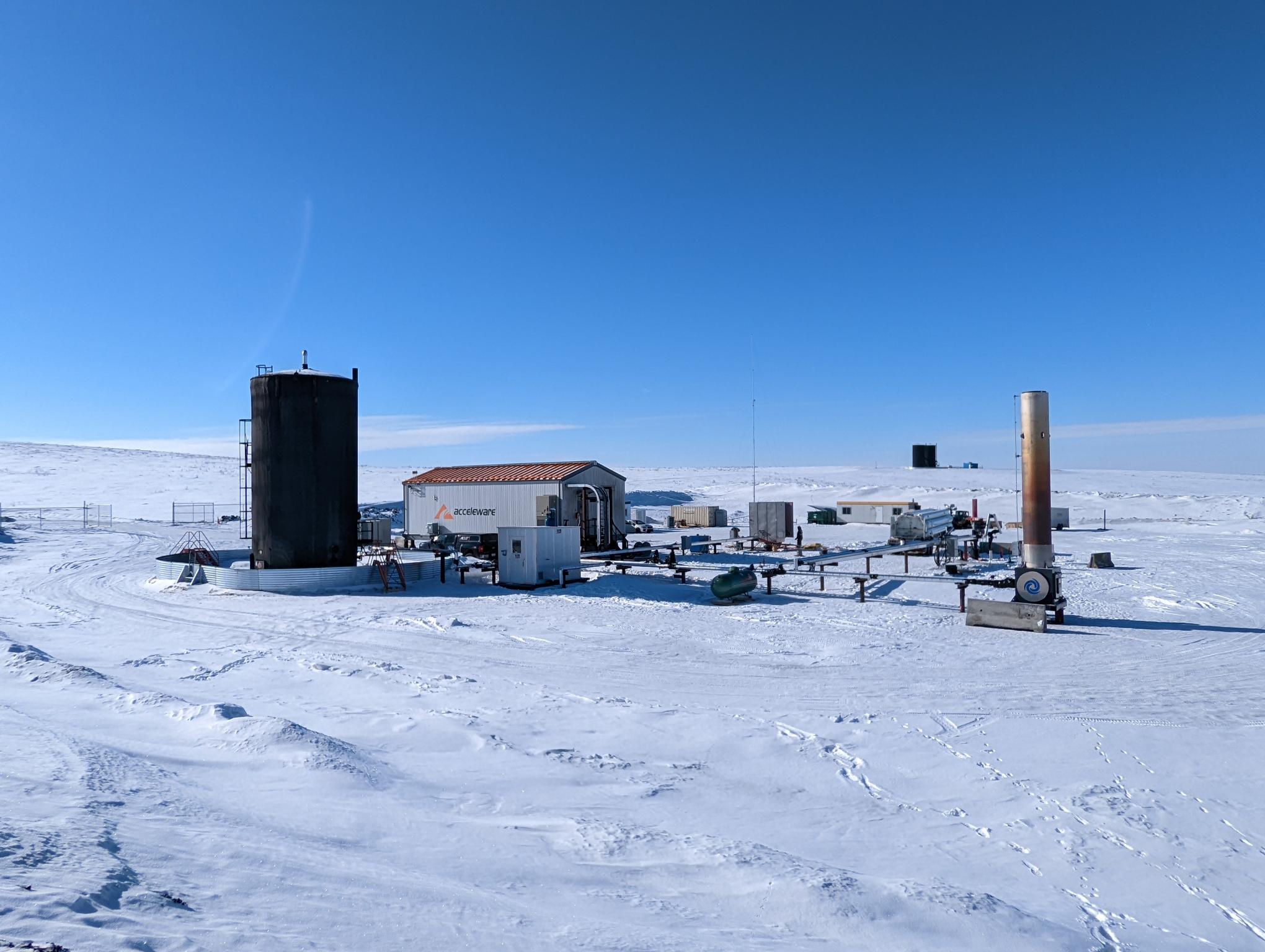 Acceleware RF XL Test Site Marwayne Alberta